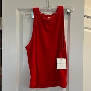 NWT Beyond Yoga Scarlet Sleeveless Top